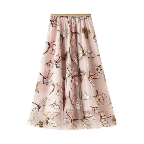 Fusta midi dama 8649 - Lusha.ro