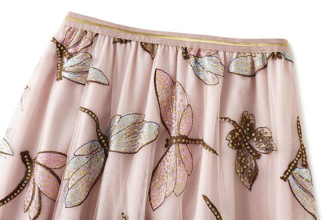 Fusta midi dama 8649 - Lusha.ro