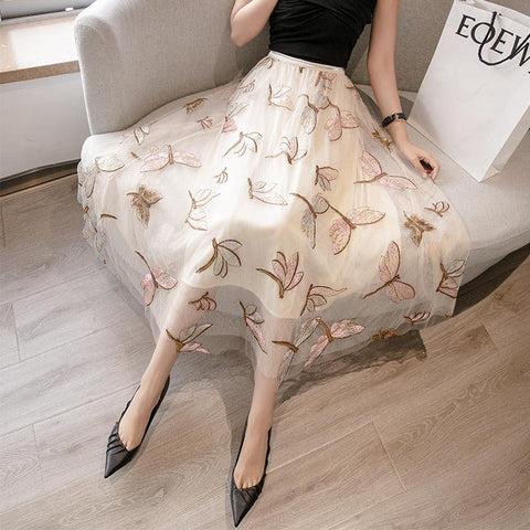 Fusta midi dama 8649 - Lusha.ro