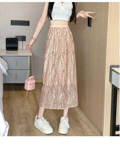 Fusta midi dama 9823 - Lusha.ro