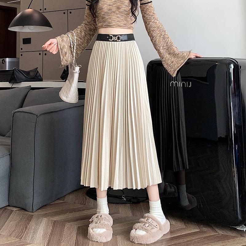 Fusta midi dama D0929 - Lusha.ro