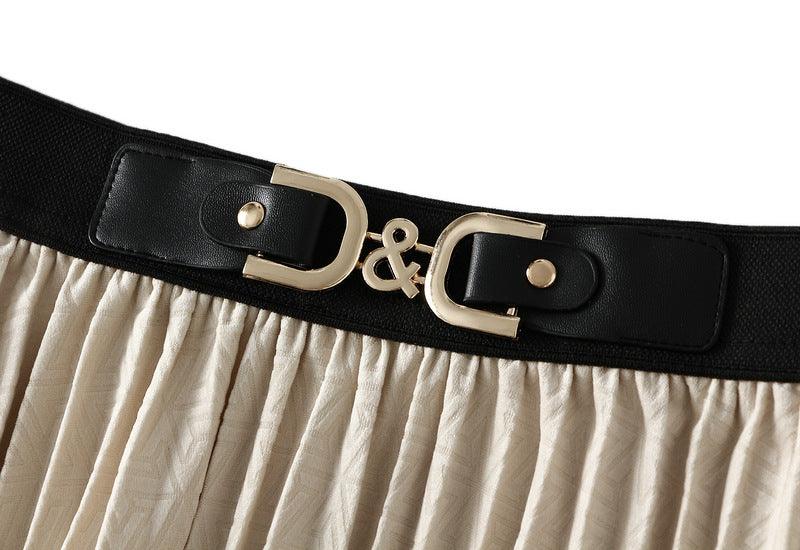 Fusta midi dama D0929 - Lusha.ro