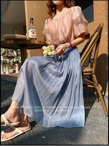 Fusta midi dama D1822 - Lusha.ro