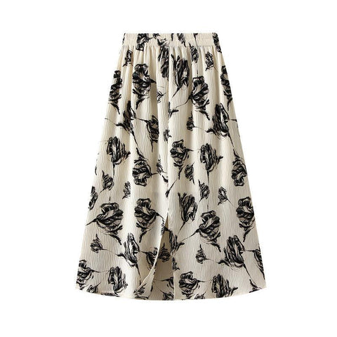 Fusta midi dama D6615 - Lusha.ro