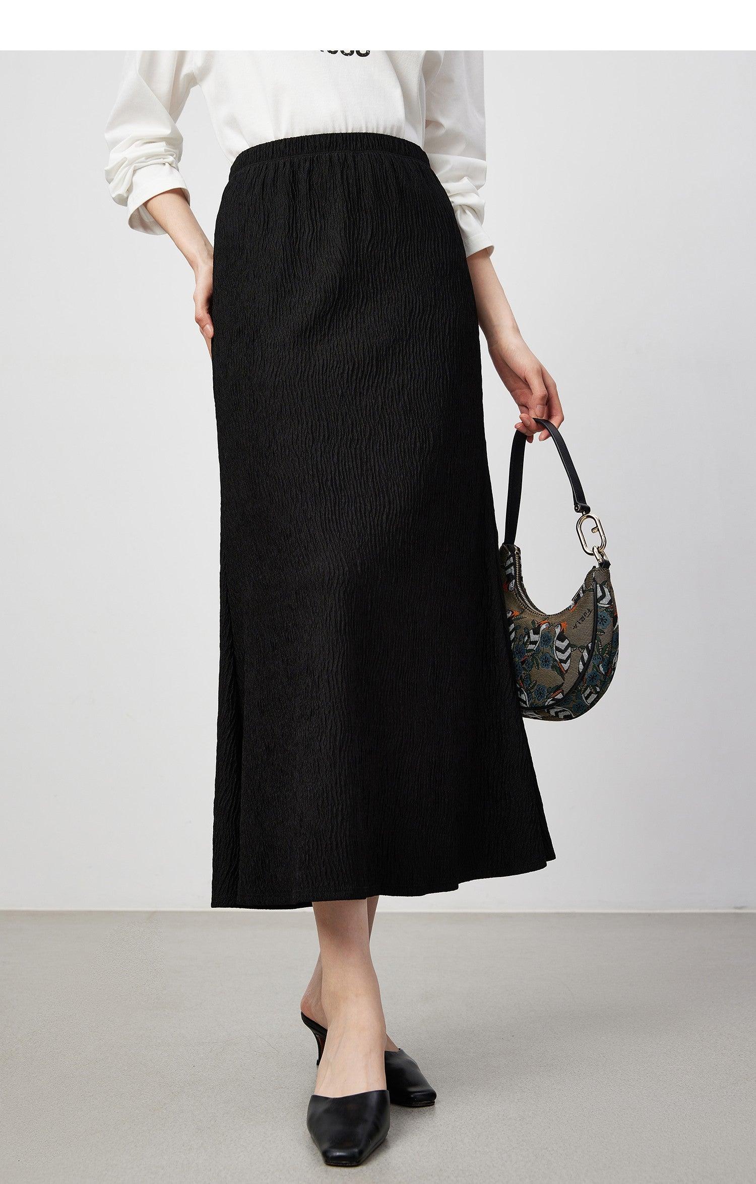 Fusta midi dama D8823 - Lusha.ro