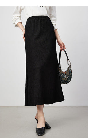 Fusta midi dama D8823 - Lusha.ro