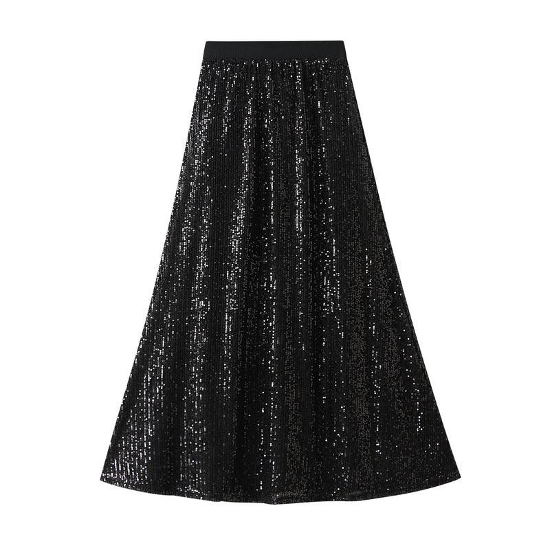 Fusta midi dama D9962 - Lusha.ro